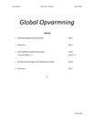 Global Opvarmning | Rapport i Geografi C