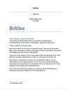 Bobles - SWOT-analyse og strategi