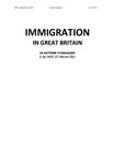 SRO om Immigration i England & My Son the Fanatic