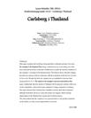 SOP om Carlsberg i Thailand i VØ og Afsætning