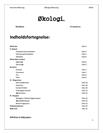 Økologi og S-O-R modellen | Afsætning A