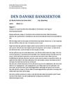 Case: Den danske banksektor | Besvarelse