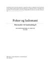 SOP om Poker og Ludomani i Matematik og Samfundsfag - HTX