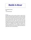 SOP om Build a Bear i Innovation B og Afsætning A