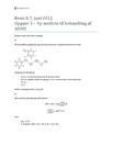 Opgave 3: Ny medicin til behandling af ADHD - Kemi A STX d. 7. juni 2012 Opgave 3: Ny medicin til behandling af ADHD - Kemi A STX d. 7. juni 2012