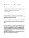 Eksempel på manuscript og e-mail om Volunteerism Eksempel på manuscript og e-mail om Volunteerism