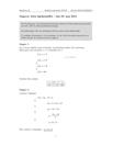 STX Matematik B 29. maj 2013 - Delprøven uden hjælpemidler