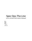 SOP i Dansk og Kommunikation/IT om Spec Ops: The Line