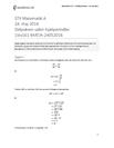 STX Matematik A 24. maj 2016 - Delprøven uden hjælpemidler