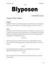 Blypose - Forsøg | Fysik A