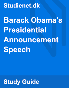 rhetorical analysis presidential speech
