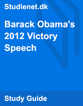 summary speech barack obama