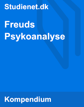 Den Topografiske Model | Freuds Psykoanalyse | Noter