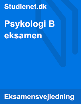 Fremlæggelse Til Psykologi B Eksamen