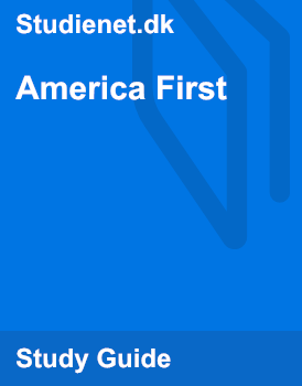 america first essay