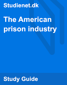 assignment 4a the american prison industry