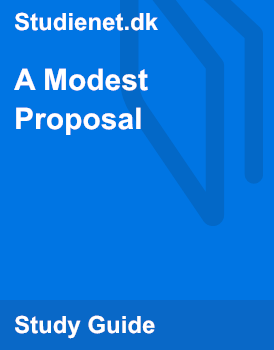 modest proposal essay structure