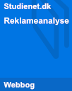 Reklameanalyse | Model & vejledning Reklameanalyse | Model & vejledning
