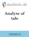 Analyse af tale | Model & Vejledning Analyse af tale | Model & Vejledning