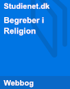 Begreber og fænomener i Religion | Noter Begreber og fænomener i Religion | Noter