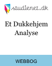 Et dukkehjem | Analyse Et dukkehjem | Analyse