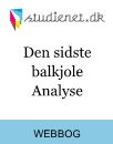 Den sidste balkjole | Analyse Den sidste balkjole | Analyse