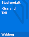 Kiss and Tell | Analyse Kiss and Tell | Analyse