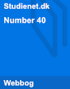 Number 40 | Analyse Number 40 | Analyse
