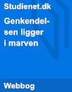 Genkendelsen ligger i marven | Essay Genkendelsen ligger i marven | Essay