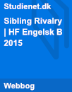 Sibling Rivalry | Paper Sibling Rivalry | Paper