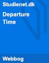 Departure Time | Analysis Departure Time | Analysis