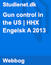 Gun control in the US | Article Gun control in the US | Article