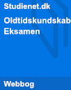 Oldtidskundskab mundtlig eksamen på STX Oldtidskundskab mundtlig eksamen på STX