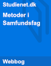 Samfundsfaglig metode Samfundsfaglig metode