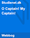 O Captain! My Captain! O Captain! My Captain!