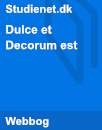 Dulce et decorum est Dulce et decorum est